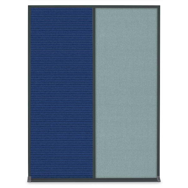 Single Door Radius Plus Corkboard, 18"X, UV8000PLUS-BLACK-BUFF